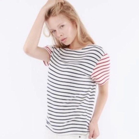 HYE PARK & LUNE “NEPTUNE” SHORT SLEEVE TOP - Picture 3 of 8